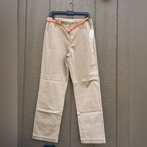 White Stag Pants Women’s 12 Beige Tan Stretch High Rise‎ Outdoor Casual Gorpcore